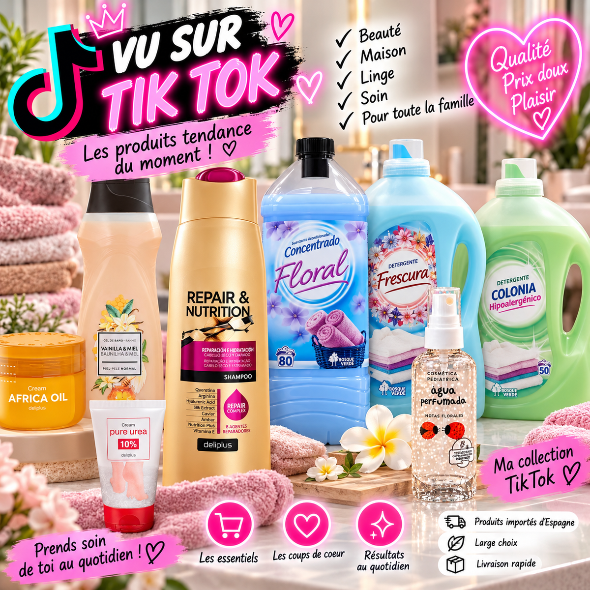 Les Produits TIKTOK