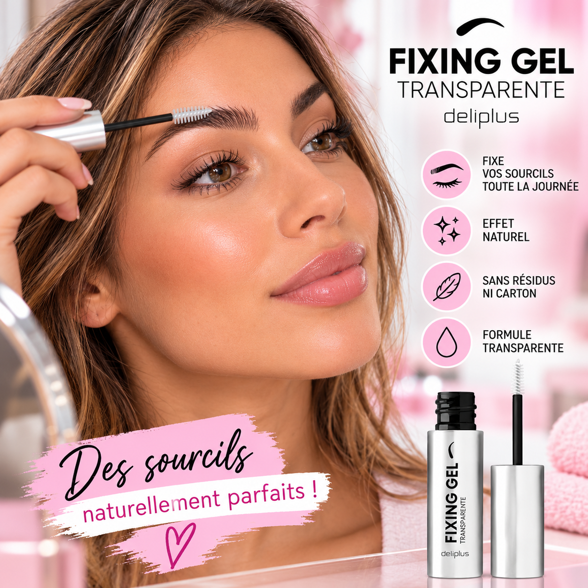 FIXING GEL TRANSPARENT SOURCILS