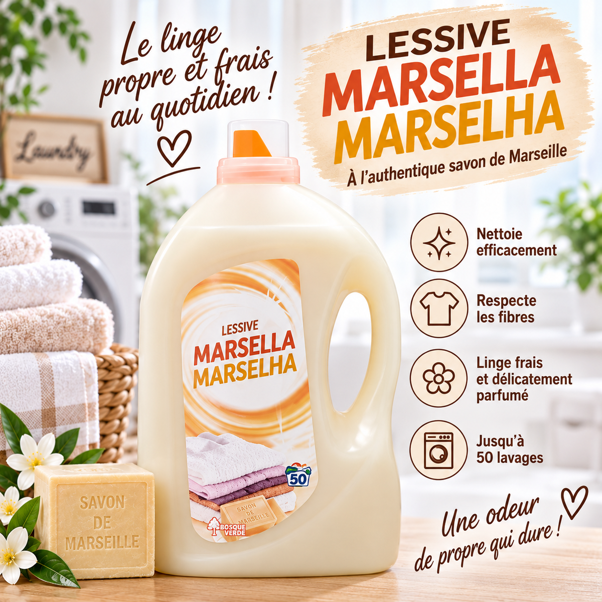 Lessive Marsella Marselha 🧡