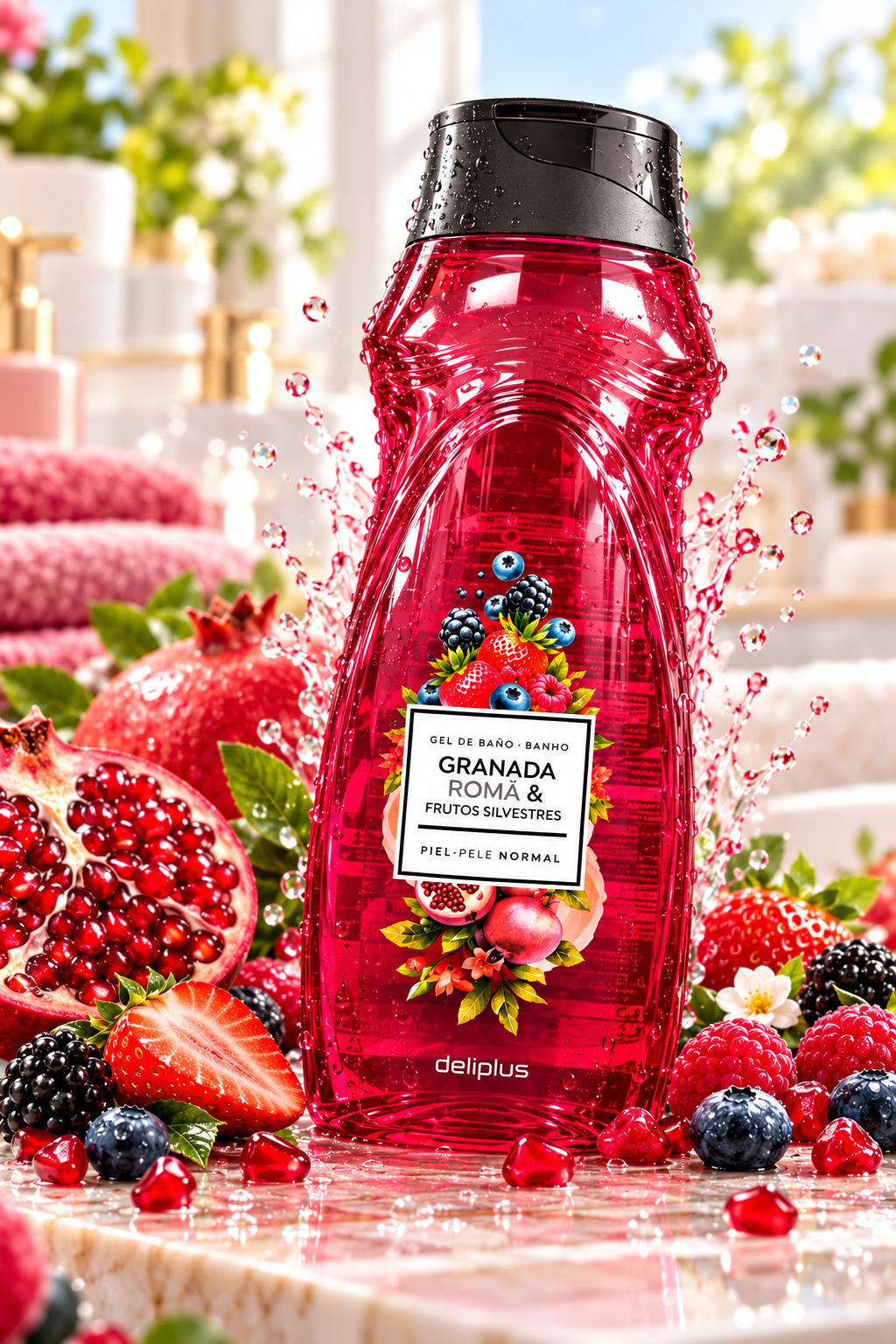 GEL DOUCHE GRENADE & FRUITS SAUVAGES