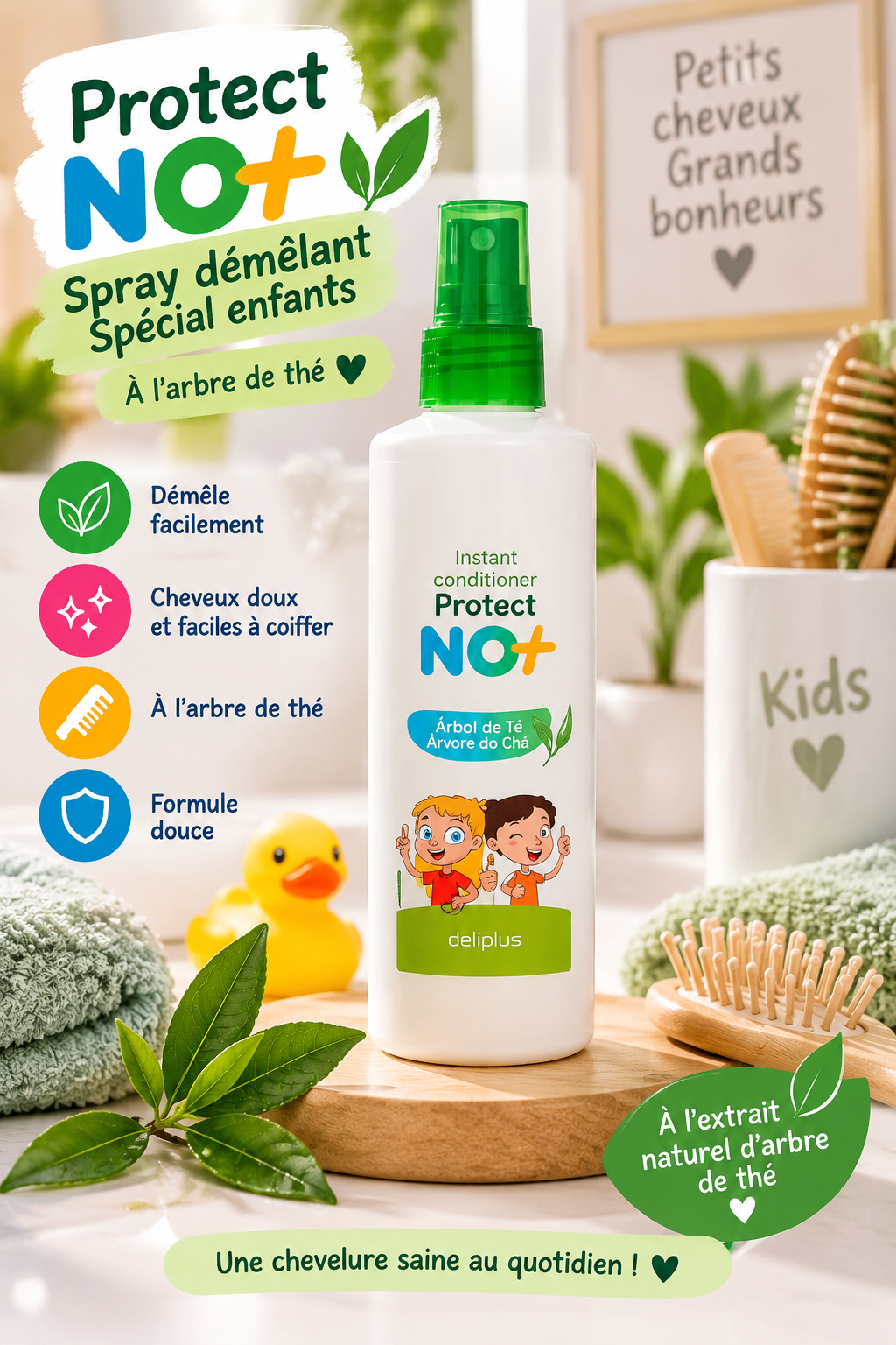 Conditionneur Instantané Protect NO+ – Arbre à thé