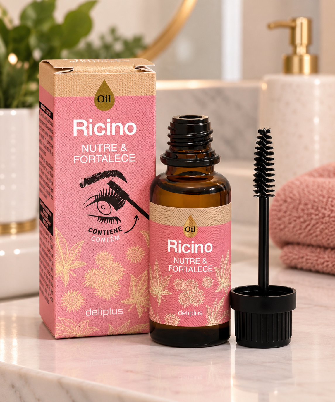 Huile de Ricin – Cils & Sourcils