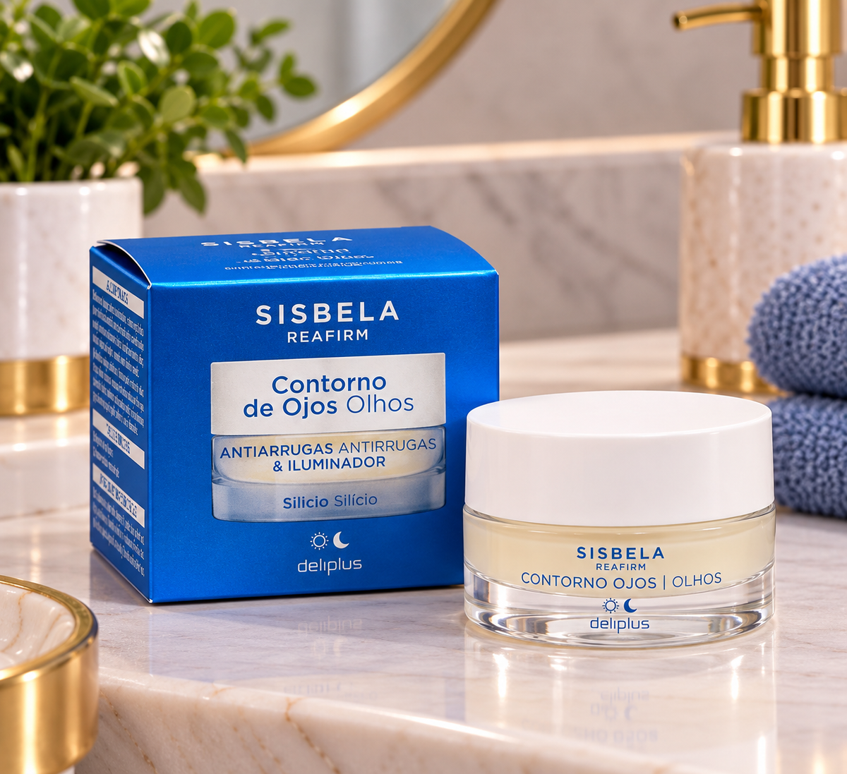 Sisbela Reafirm – Contour des Yeux Anti-Rides & Illuminateur