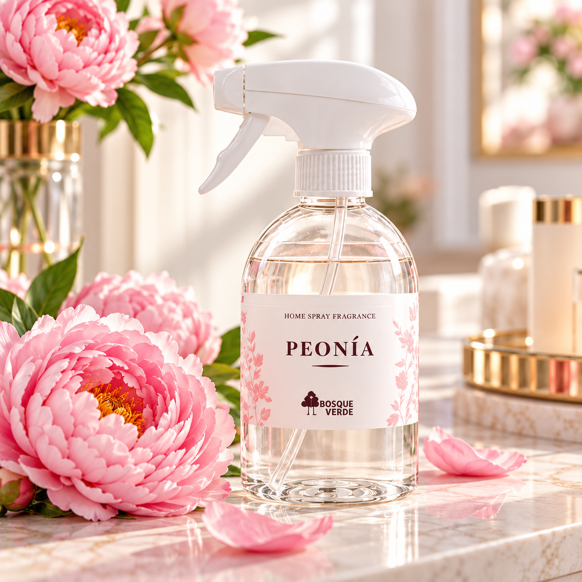 Spray Parfumé d'Intérieur PEONÍA –Pivoine