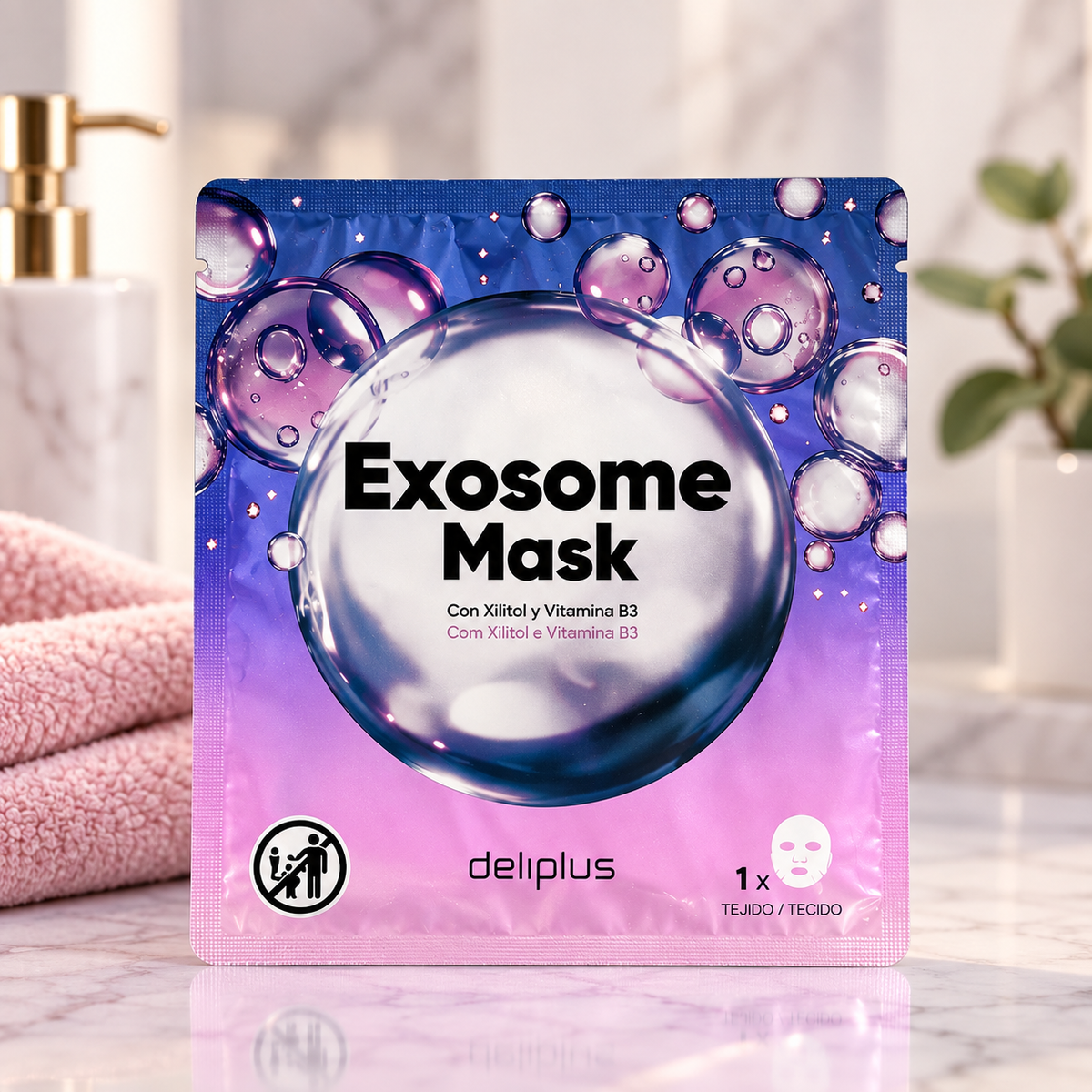 Masque visage Exosome – Vitamine B3