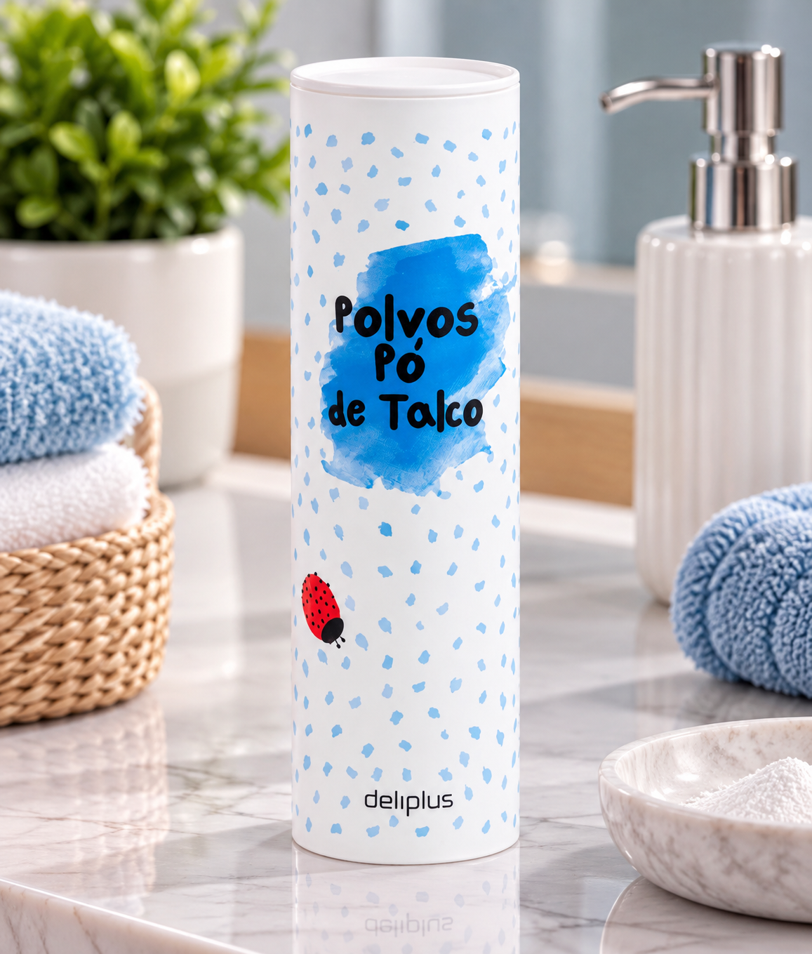 Talc en poudre bébé