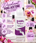 Dissolvant pour vernis permanents