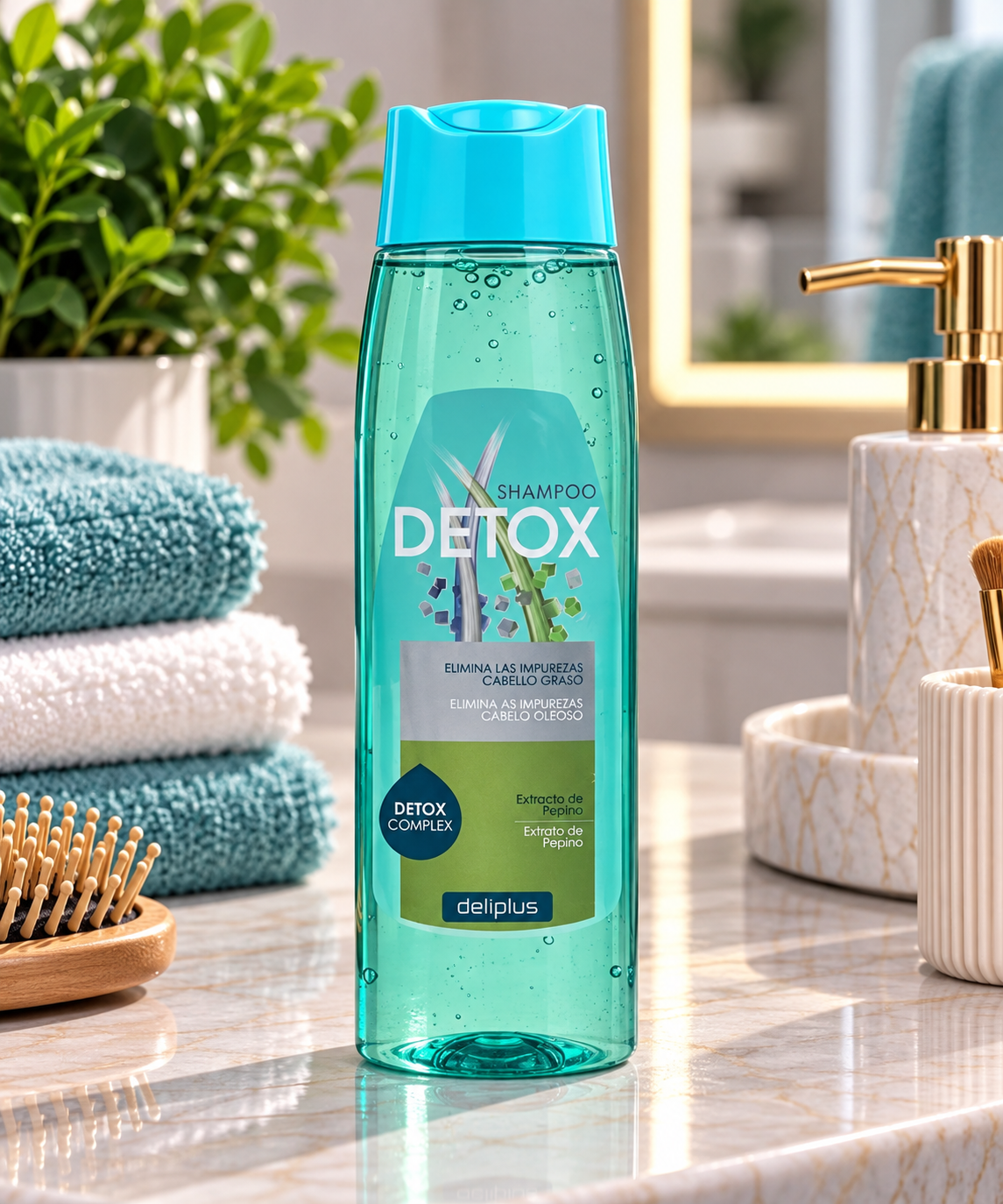 Shampooing Detox Deliplus – Cheveux gras