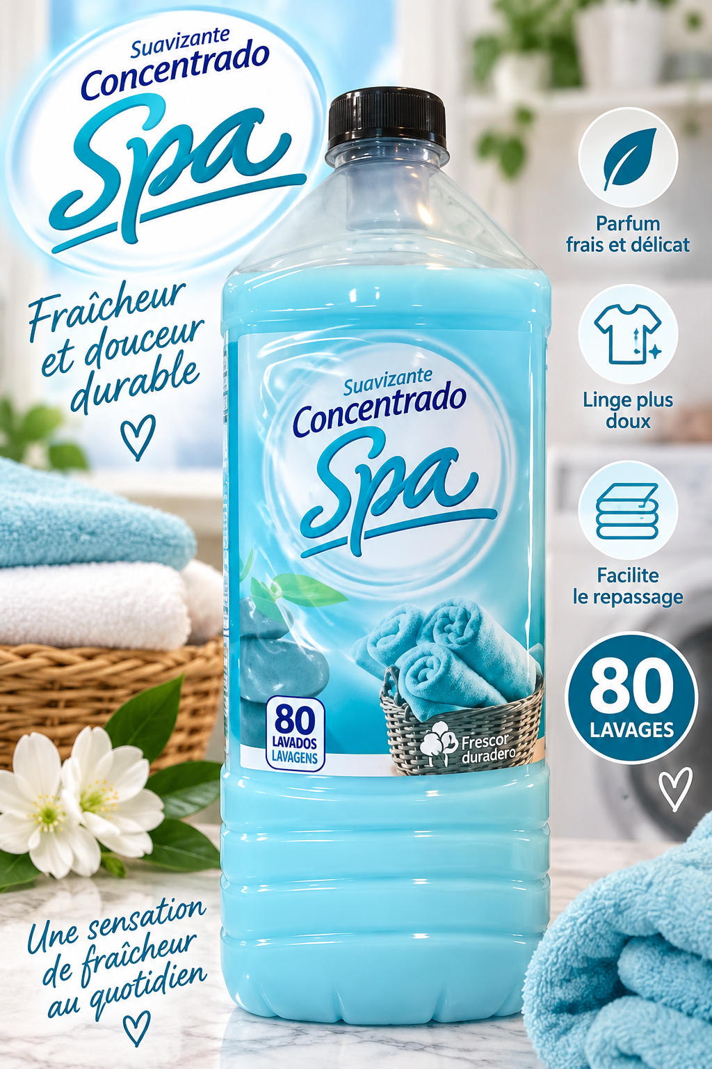Adoucissant concentré  SPA  🩵
