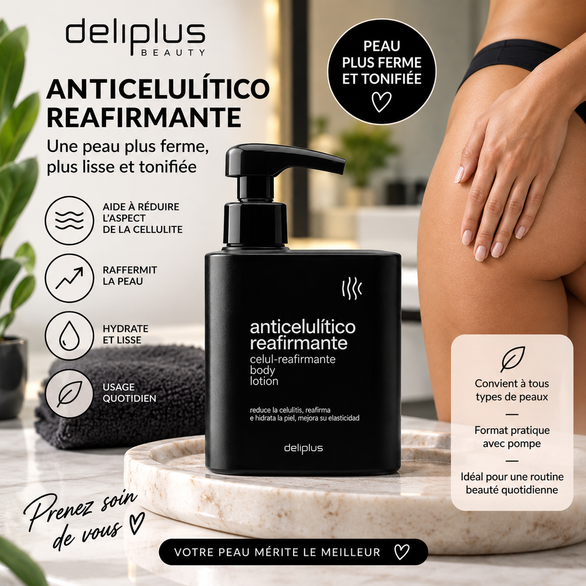 Crème Anticellulite Raffermissante