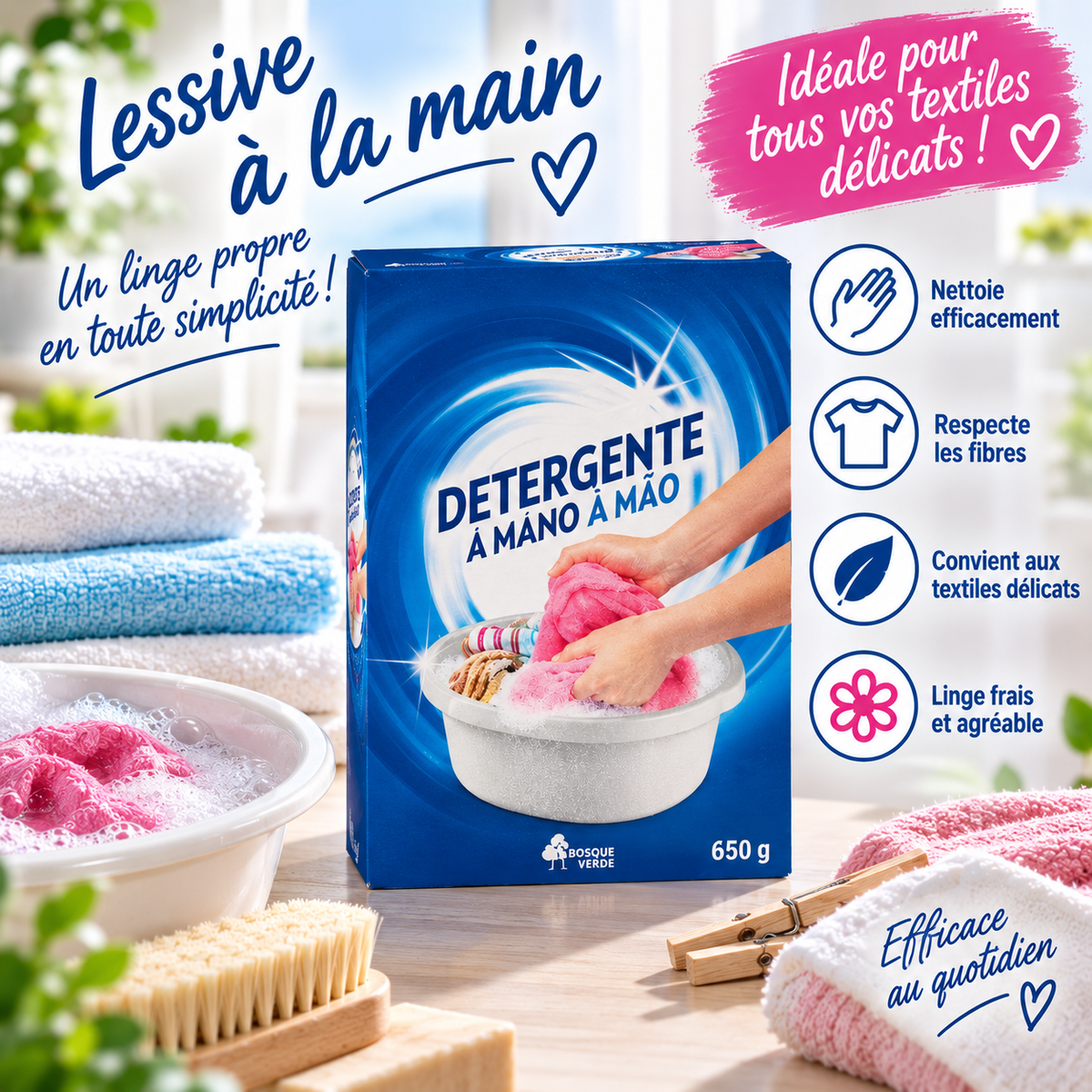 Lessive à la main- 650g