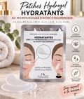 Patchs Hydrogel Hydratants aux Microaiguilles d’Acide Hyaluronique