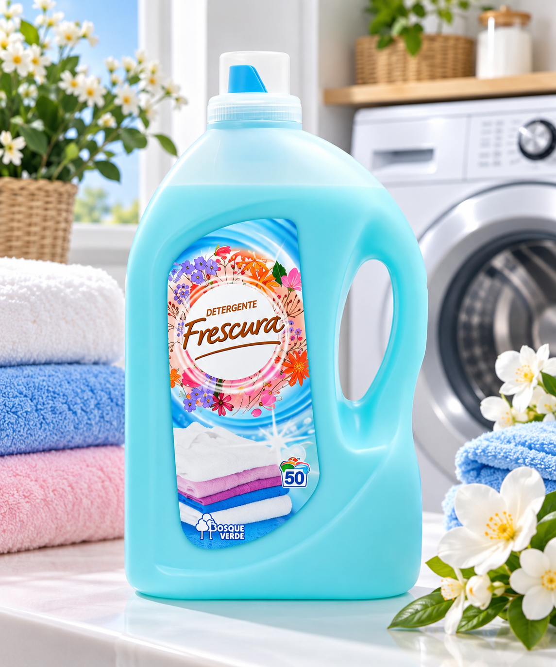 Lessive Frescura – Bosque Verde 🩵🌸