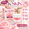 Crème Visage Gel K-SKIN Hydrata & Ilumina – Niacinamide & Collagène –