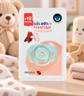 Sucette bébé réversible en silicone  +18 mois