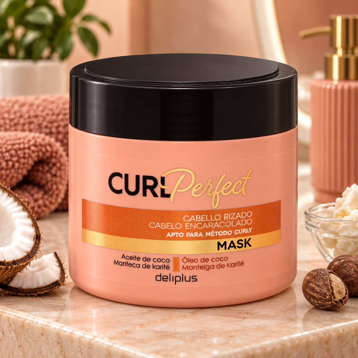 Masque Cheveux Bouclés Curl Perfect –